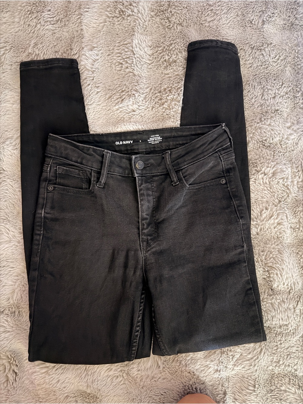 Old Navy Black Skinny Jeans - Women's Stretch Denim